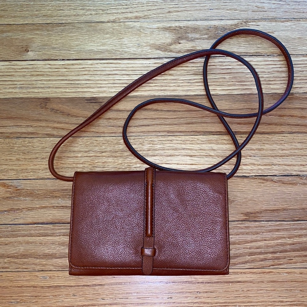 Fossil concert / festival leather crossbody